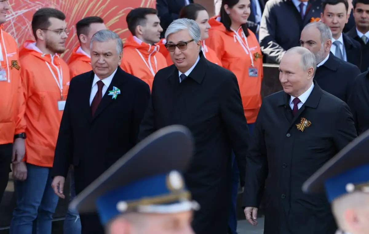 Шавкат Мирзиёев, Касым-Жомарт Токаев и Владимир Путин