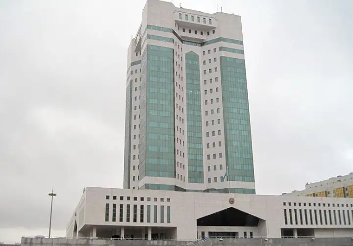 Дом правительства Казахстана.