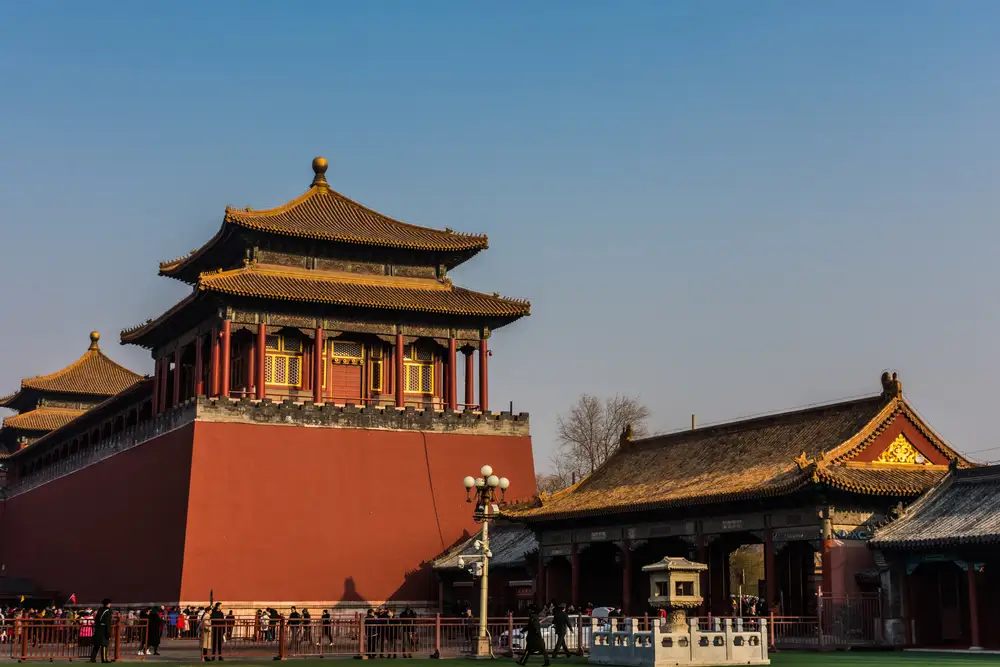 Entrance of the Forbidden City, Beijing, China