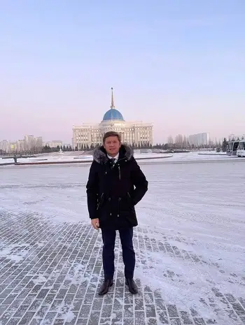 Сергей Нагорняк Астанада, 2021 жыл, қаңтар