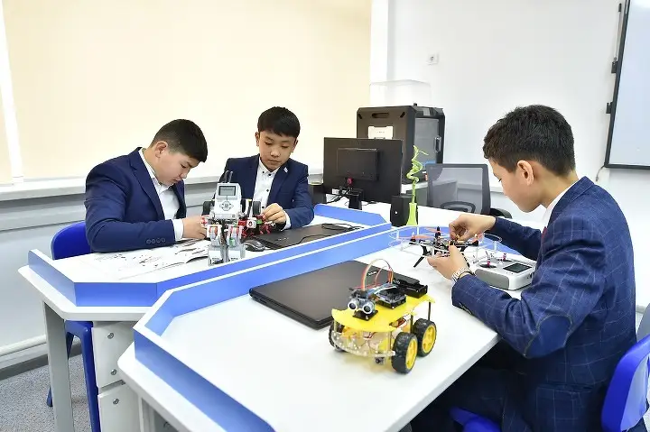 Кабинет робототехники в одной из обновленных школ.