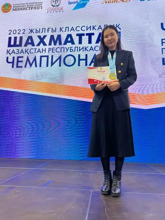 Меруерт Камалиденова – двукратная чемпионка Казахстана