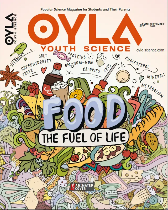Обложка журнала Oyla, выходящего в Австралии и Новой Зеландии под названием Oyla Youth Science