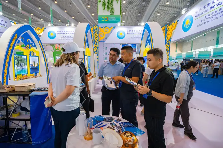 Павильон Казахстана на Международной сельскохозяйственной выставке в Хоргосе
