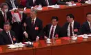 Бывшего лидера КНР Ху Цзиньтао вывели под руки со съезда Компартии Китая