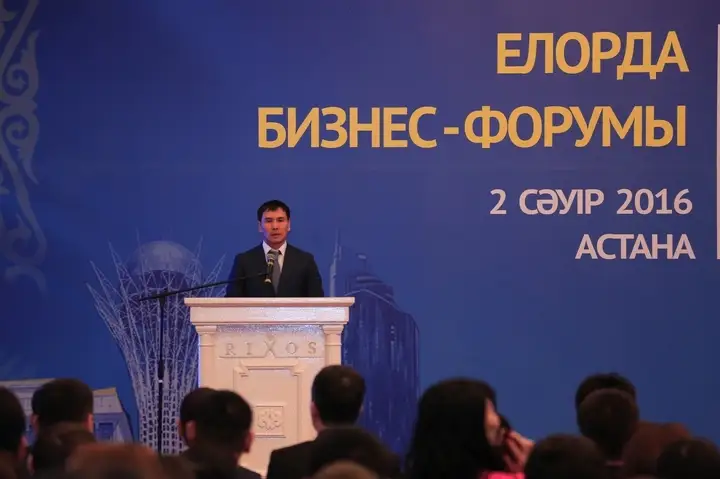 Председатель правления Ассоциации предпринимателей Астаны «Сарыарка» Данияр Ахтаев.