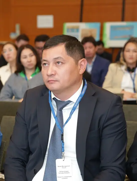 Алибек Бекмухаметов, руководитель Департамента экологии Атырауской области