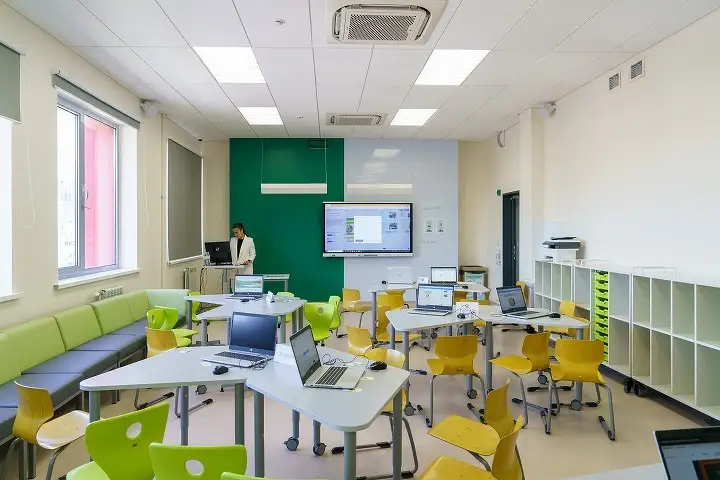 Класс Google Center  в школе имени Шокана Уалиханова