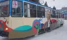 Посвященный Абаю трамвай появился в Усть-Каменогорске