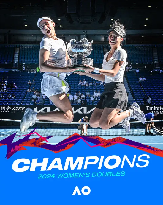 Элизе Мертенс и Сэ Шувэй – победительницы Открытого чемпионата Австралии-2024 в женском парном разряде