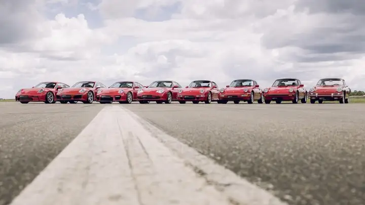 Все поколения Porsche