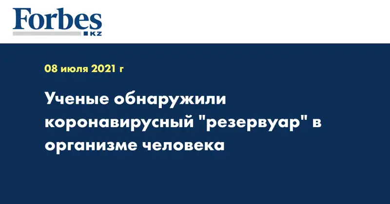 Ученые обнаружили коронавирусный 