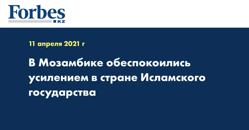 В Мозамбике обеспокоились усилением в стране Исламского государства