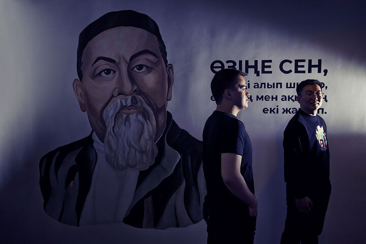 Адильхан Рахимбеков и Азат Жасулан - основатели образовательной платформы Abay Academy Адильхан Рахимбеков и Азат Жасулан - основатели образовательной платформы Abay Academy