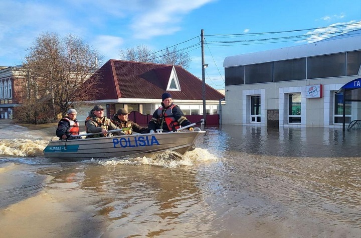 Подтопление в Северо-Казахстанской области