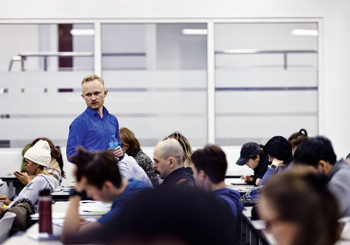 Алексей Скалозубов - основатель сети разговорных клубов казахского языка Batyl Bol Club