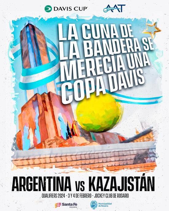 Официальный постер матча сборных Аргентины и Казахстана 