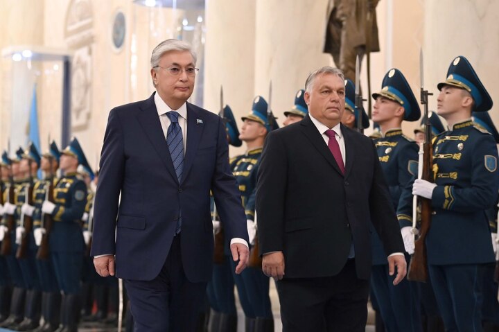Касым-Жомарт Токаев и Виктор Орбан