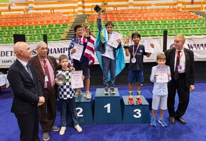 Алматинец Данис Куандыкулы – чемпион мира-2023 по шахматам в возрастной категории до 10 лет