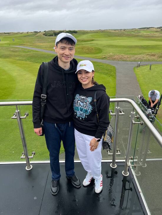 Эрсмане Ланахунов и Саида Хилоу