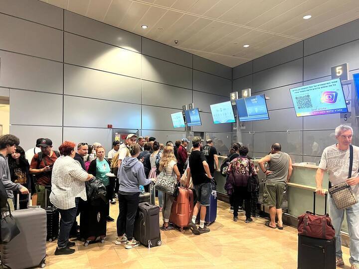 Регистрация казахстанцев в аэропорту Тель-Авива на вывозной рейс 10 октября
