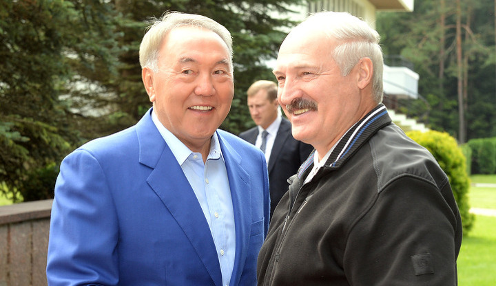 Нурсултан Назарбаев и Александр Лукашенко Нурсултан Назарбаев и Александр Лукашенко