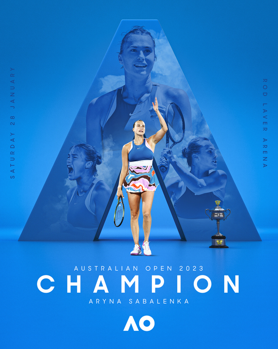  Арина Соболенко из Беларуси – победительница Открытого чемпионата Австралии-2023 в женском одиночном разряде