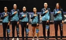 Женская сборная РК по теннису впервые в истории поднялась на 7-е место мирового рейтинга