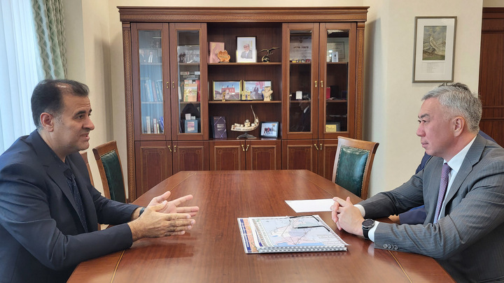 Серик Жумангарин и Давуд Тафти