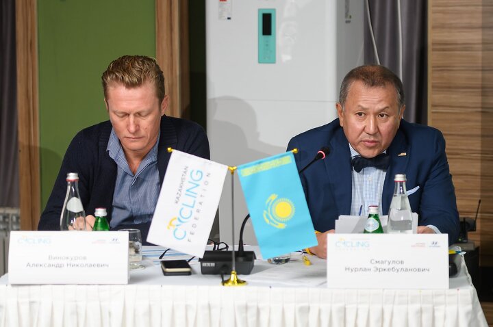 Александр Винокуров и Нурлан Смагулов