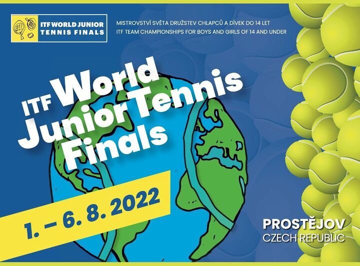 Официальный постер командного чемпионата мира 2022 года среди юниоров до 14 лет (2022 ITF World Junior Tennis Finals)