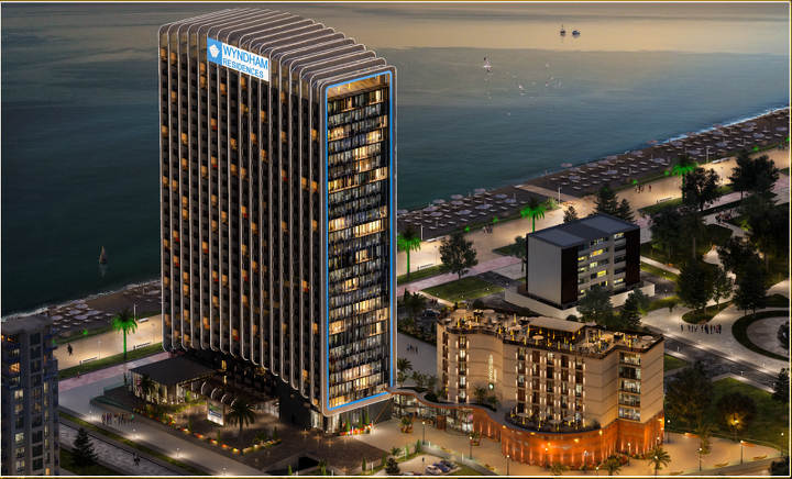 Wyndham Residence Batumi - инвестиция в 5-звездочный гостиничный номер, с высокими стандартами обслуживания, что является новшеством для рынка недвижимости в Грузии.