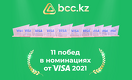 11 побед Банка ЦентрКредит в номинациях Visa 2021