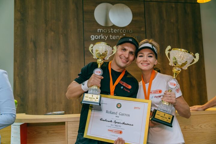 Победители Tennis Show семья Кожевниковы Победители Tennis Show семья Кожевниковы