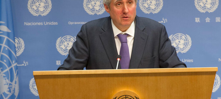 Пресс-секретарь ООН Стефан Дюжаррик
