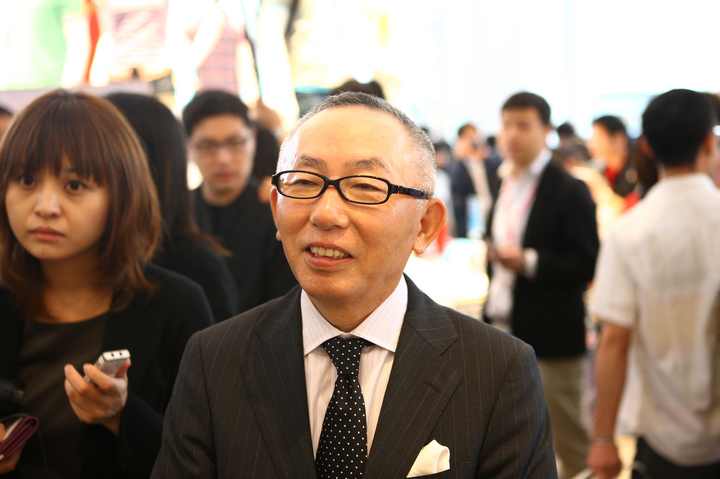 Tadashi Yanai, chairman and chief executive officer of Fast Retailing