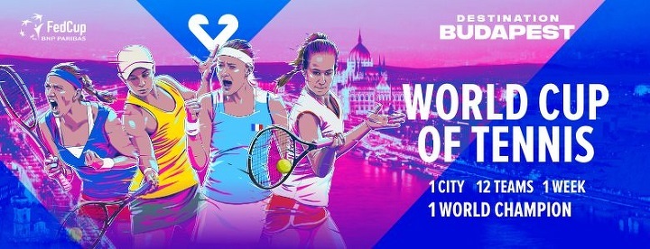 Постер финального турнира Fed Cup 2020