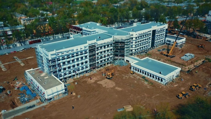 Быстровозводимые больницы, Узбекистан