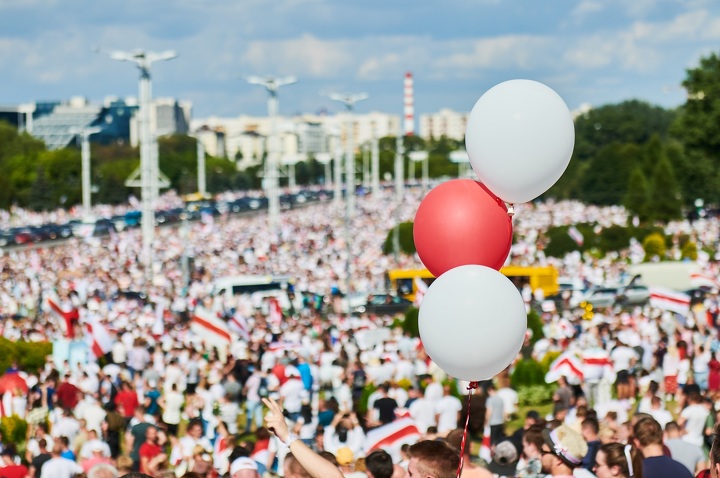 Minsk, Belarus August 16, 2020 Minsk, Belarus August 16, 2020
