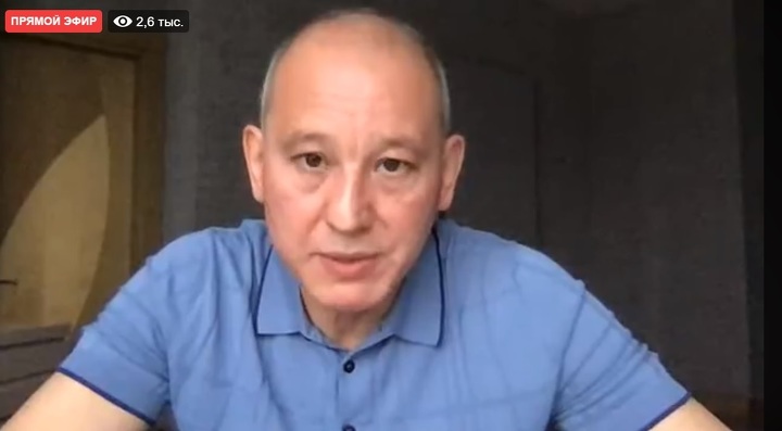 Скриншот трансляции эфира в Facebook