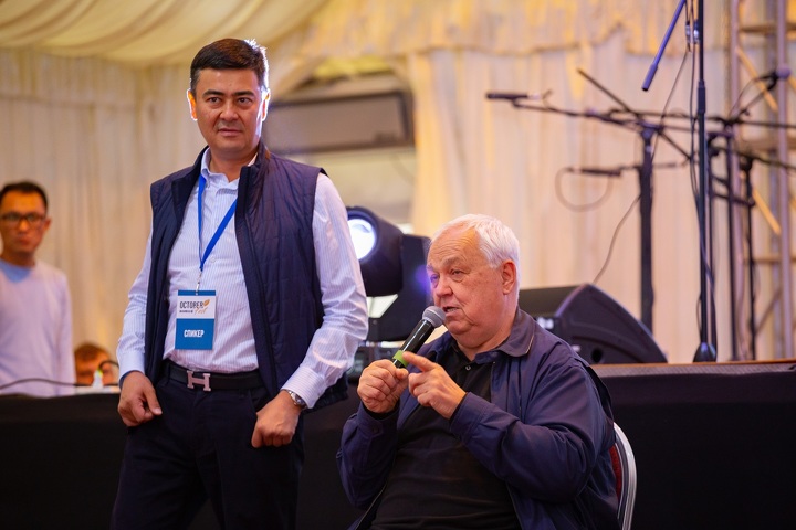 Арманжан Байтасов и Сергей Терещенко