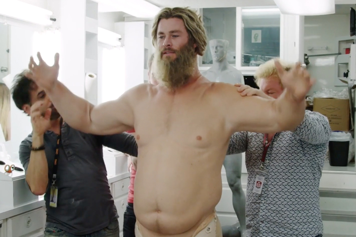 Chris Hemsworth Wore a 70-Pound Fat Suit to Play Thor in Avengers