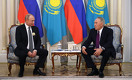 Назарбаев встретился с Путиным: «Нам необходимо работать»