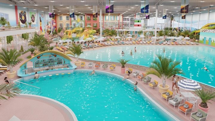 новый аквакомплекс Sanremo Resort & Spa бассейн отдых досуг курорт