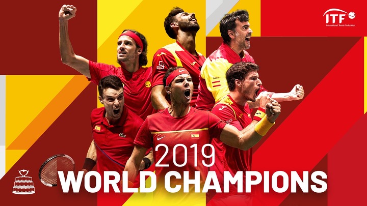 Сборная Испании по теннису – чемпион мира 2019 года