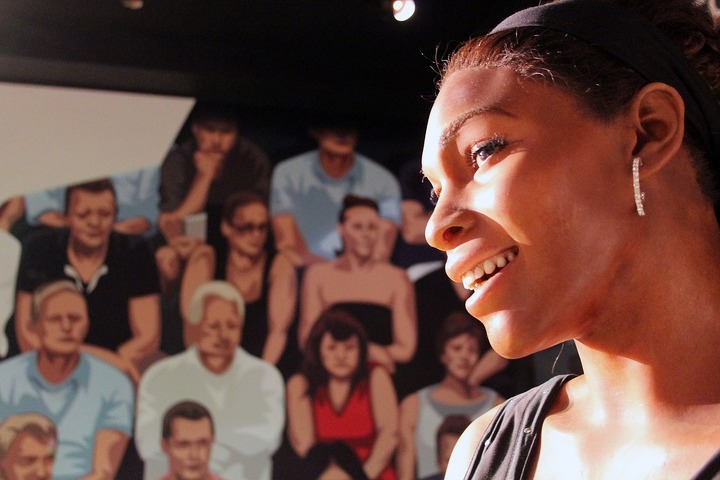 Wax Serena Williams at Madame Tussauds