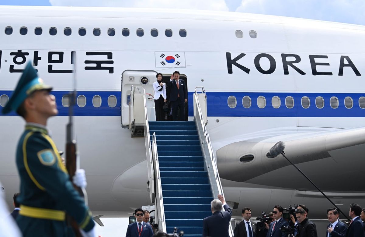 Самолет президента Южной Кореи