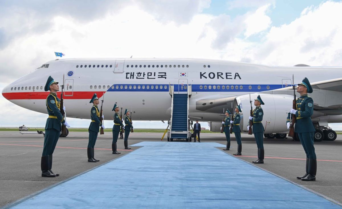 Самолет президента Южной Кореи