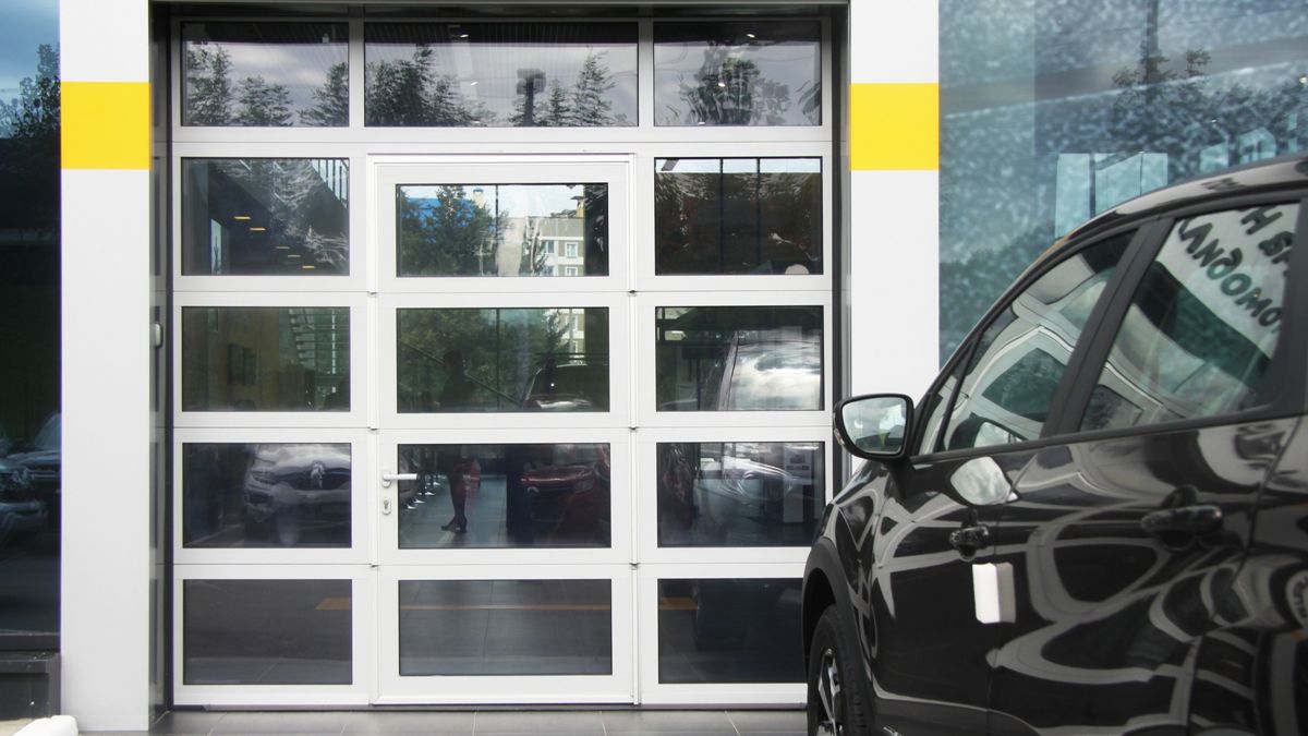 Панорамные ворота AluPro