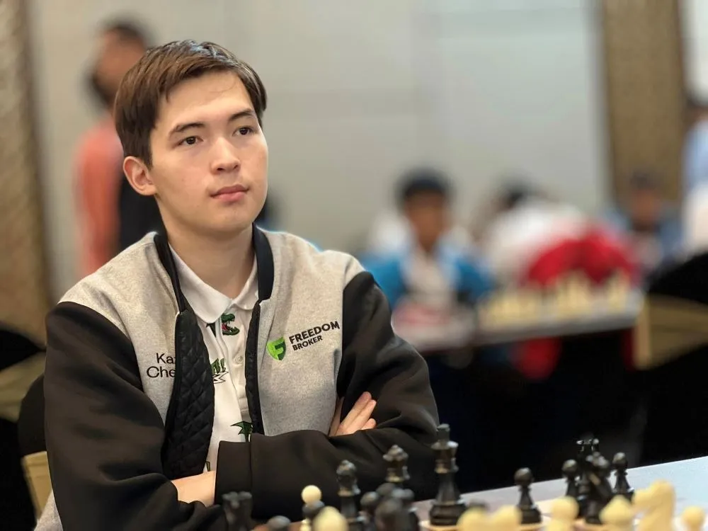 Казыбек Ногербек  чемпион мира шахматы